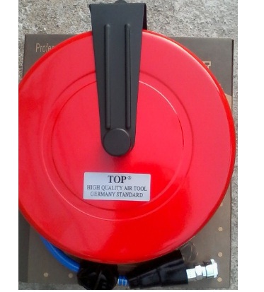 Cuộn dây hơi tự rút 15 mét Top HR-708C